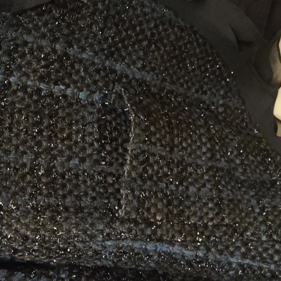 Vince Camuto embellished tweed ruffle jacket - Picture 7 of 12